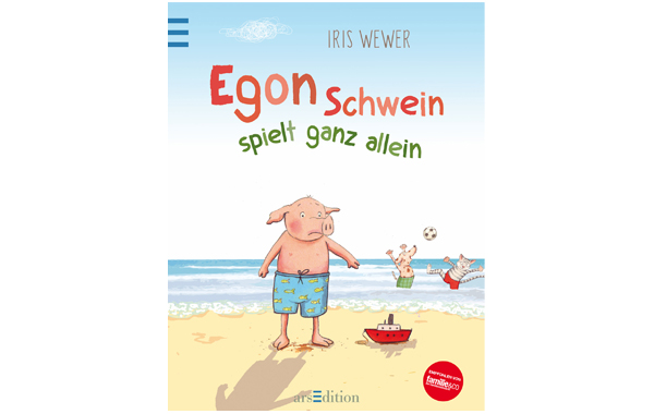 Egon Schwein spielt ganz allein