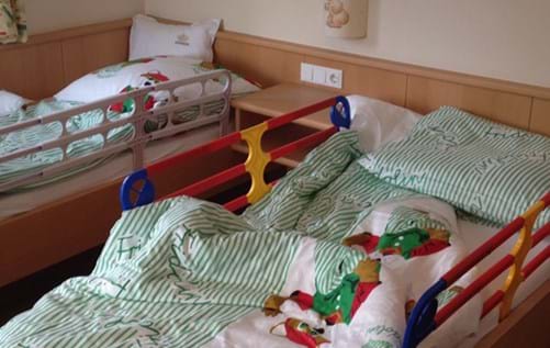 Kinderhotel Alpenrose Betten