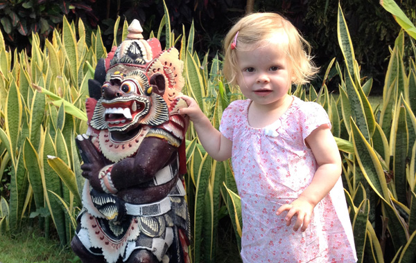 Mit Baby bis nach Bali