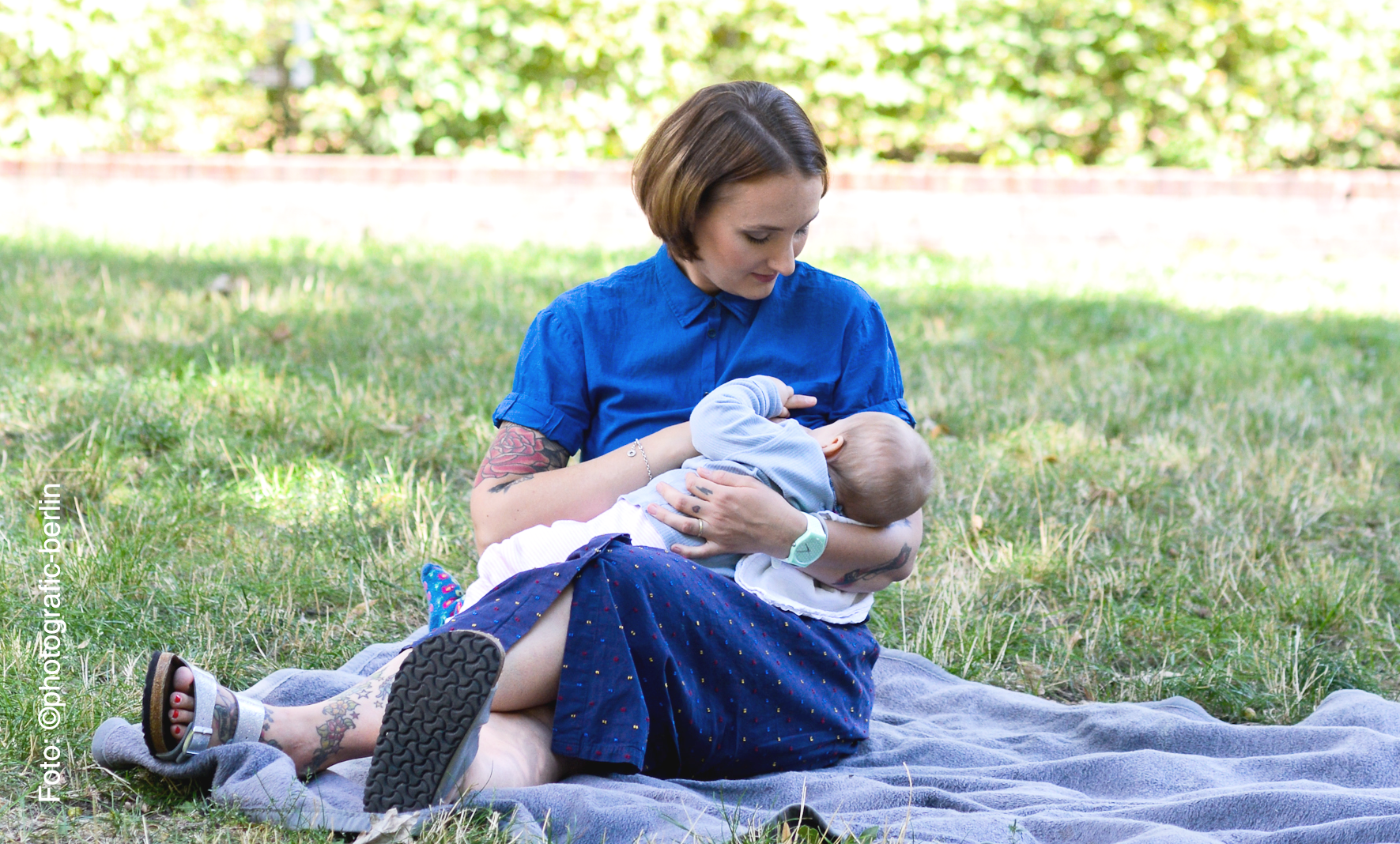 Natur pur – mit Stillbaby