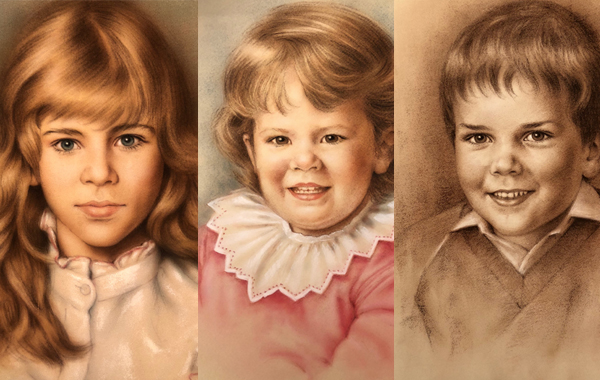 Wer erkennt sich wieder? Oelbilder in der Geisenhofer Klinik aufgetaucht