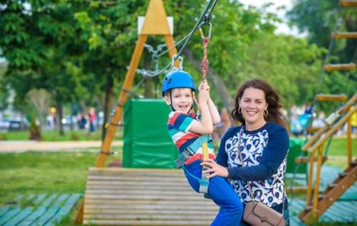 Kindersicherheit Spielplatz
