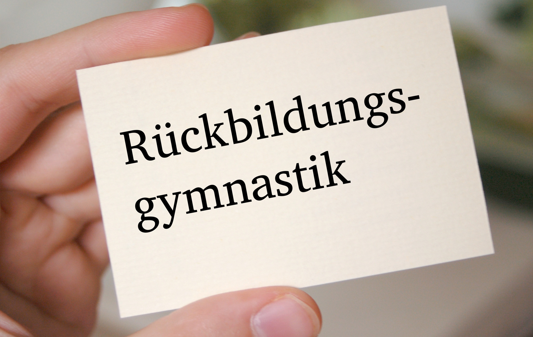 R&#252;ckbildungskurs- Welcher ist der Richtige?