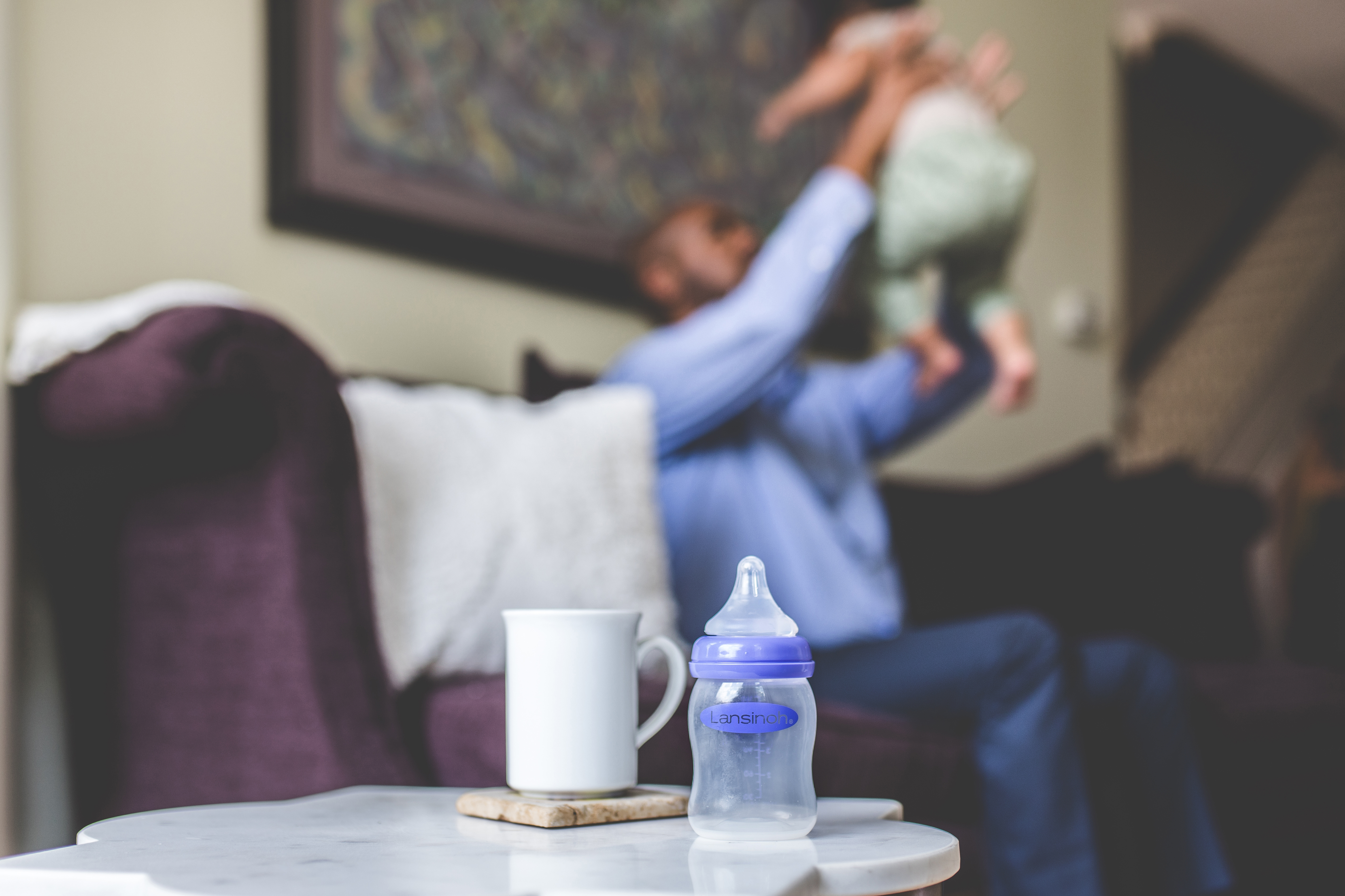 Abgepumpte Muttermilch füttern