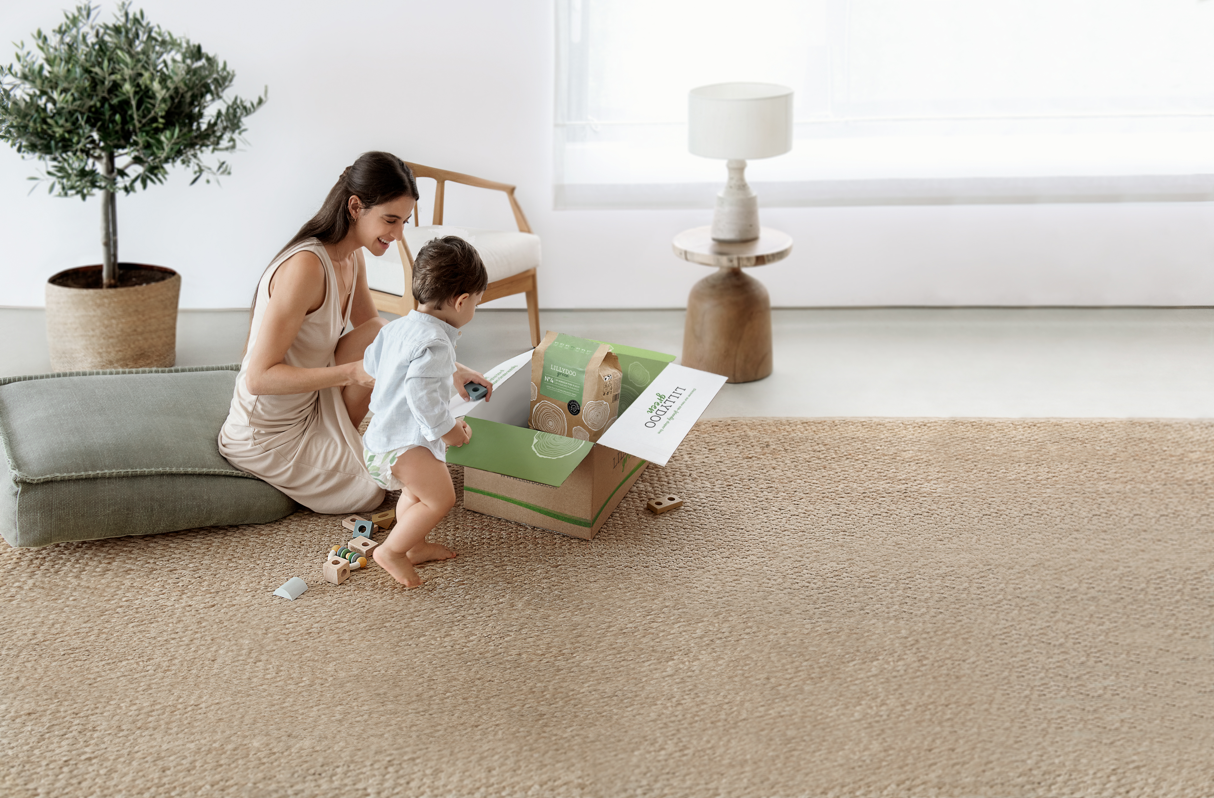 LILLYDOO green – von Anfang an nachhaltig: umweltschonende Windeln und Feuchttücher