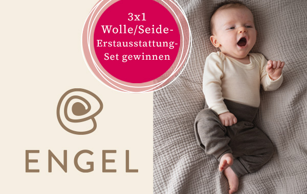 Gewinnspiel: Wolle/Seide-Erstausstattung von ENGEL gewinnen!