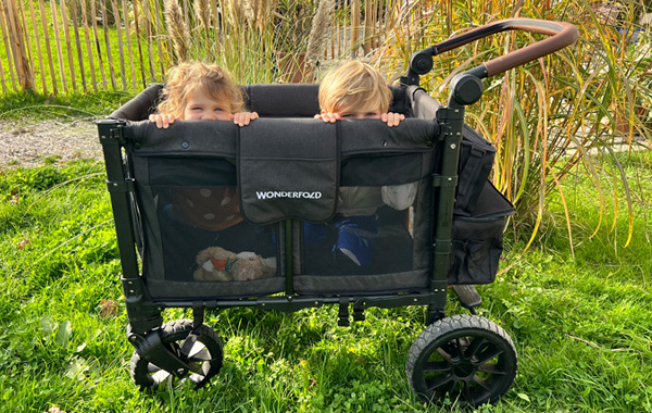 Produkttest: Der WonderFold KinderVan W2-Luxe im Camping-Einsatz