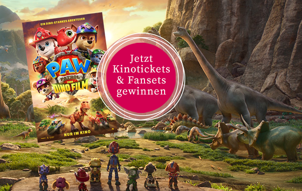 Gewinnspiel zum Kinostart von „PAW Patrol – Der Dino Film“