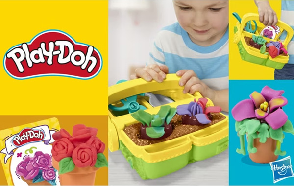 Knetspaß: „Bunter Blumenspaß“ von Play-Doh