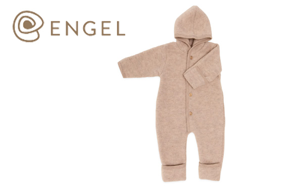Baby-Overall mit Kapuze von ENGEL