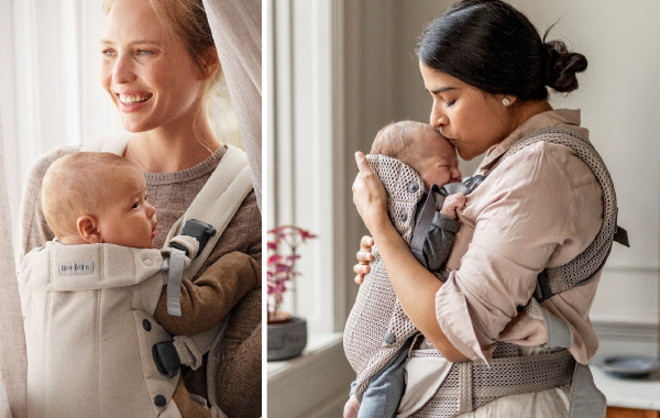 babyclub.de-Produkttest: Hebammen bewerten die Babytrage Harmony von BabyBjörn