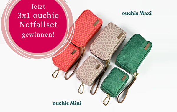  Gewinnspiel: 3 x ouchie Maxi Erste Hilfe Set für Familien gewinnen
