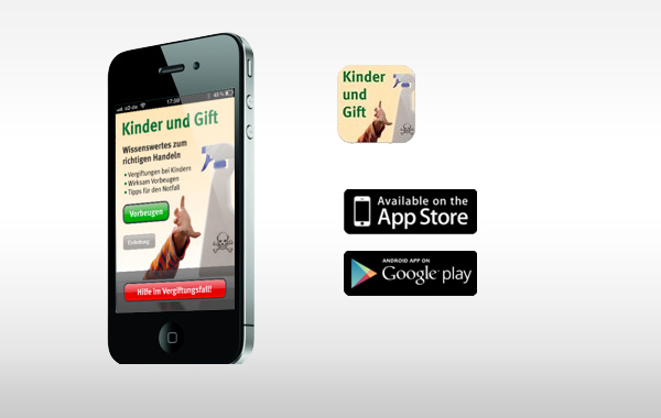 Gratis-App „Kinder und Gift“