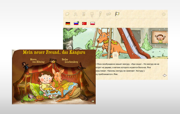 Vorlese-App: Mein neuer Freund, das Känguru