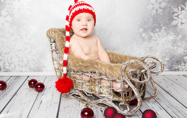 Erste Weihnachten mit Kind