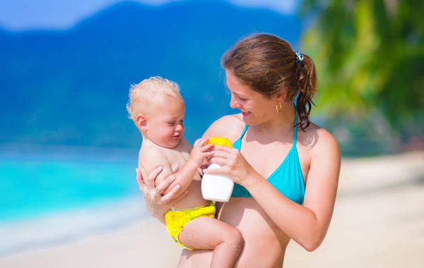 Sonnenschutzmittel für Kinder